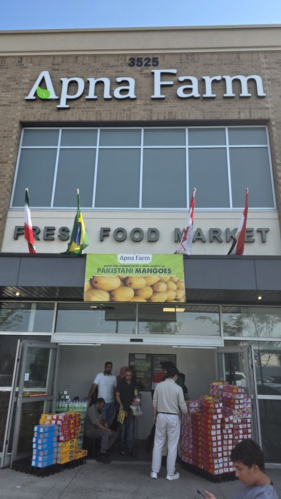 Apna Farm storefront at Ridgeway Plaza