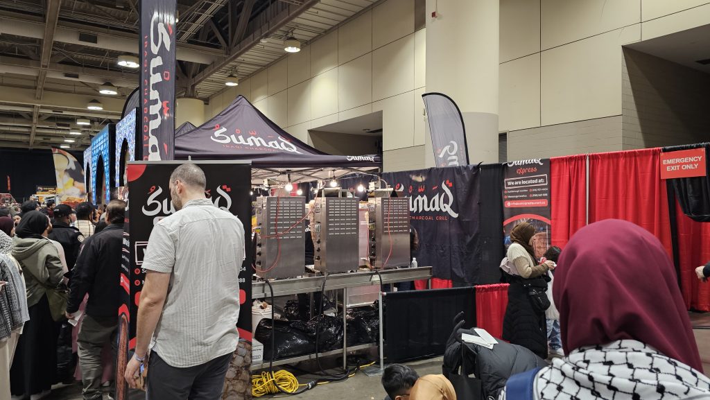 Sumaq shawarma at RIS 2024 halal food court