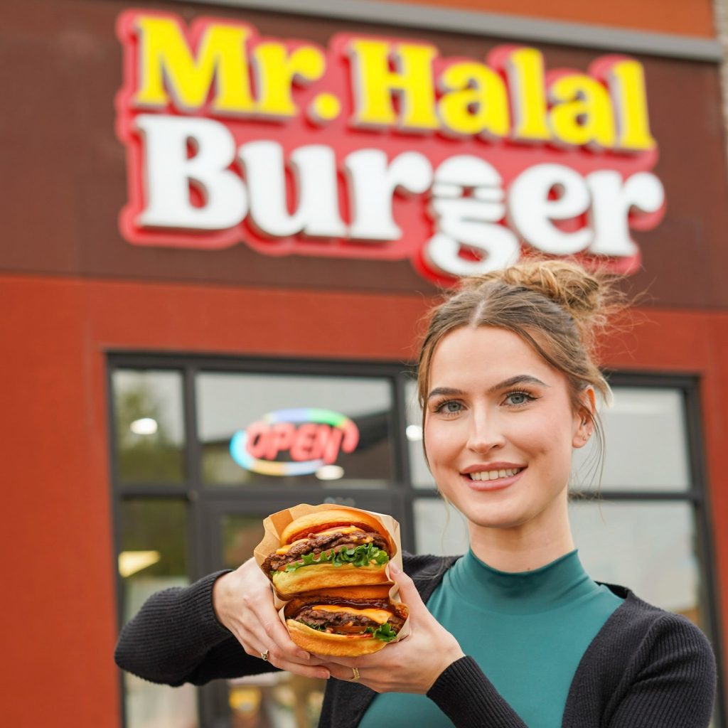 Mr. Halal Burger Storefront Exterior Shot