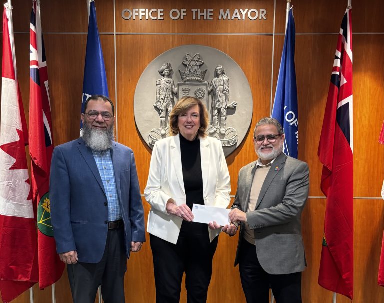 Mississauga Mayor Donates $5,000 to HalalServe Food Bank Amid Rising Demand