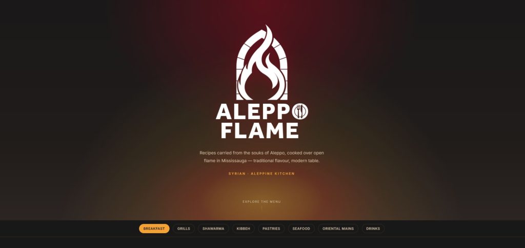 Aleppo Flame Soft Opens in Mississauga on August 7 With Authentic Aleppine Halal Flavours