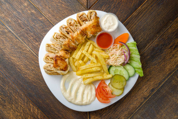 Syrian Mediterranean food at Charc Shawarma