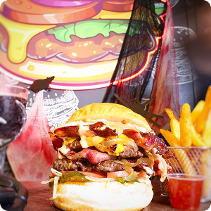 Firefly Burger food