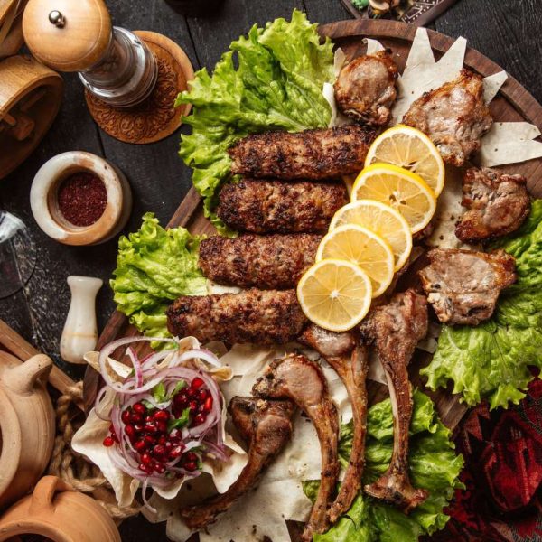 Gul Gul kebab platter
