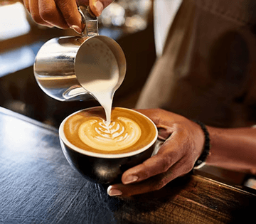Specialty coffee at Shaghf Cafe Mississauga