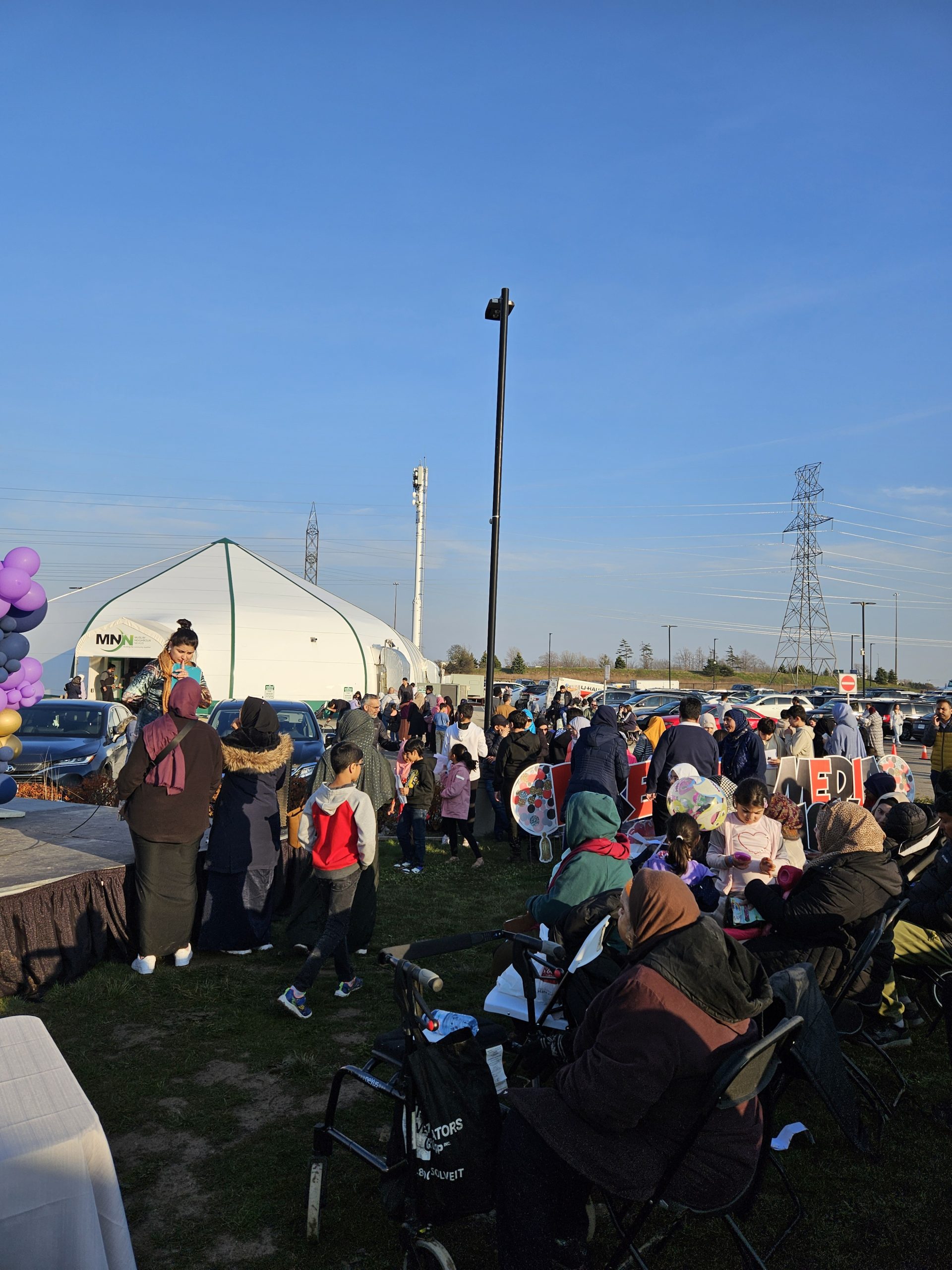 Vendor market at Taste of Mississauga festival