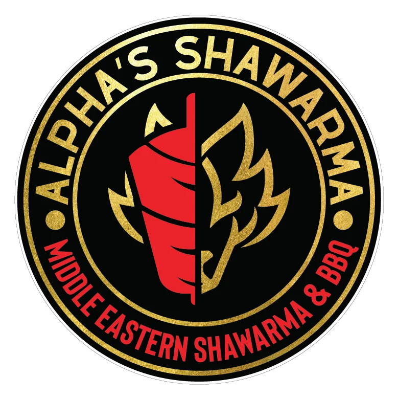 Alpha’s Shawarma logo