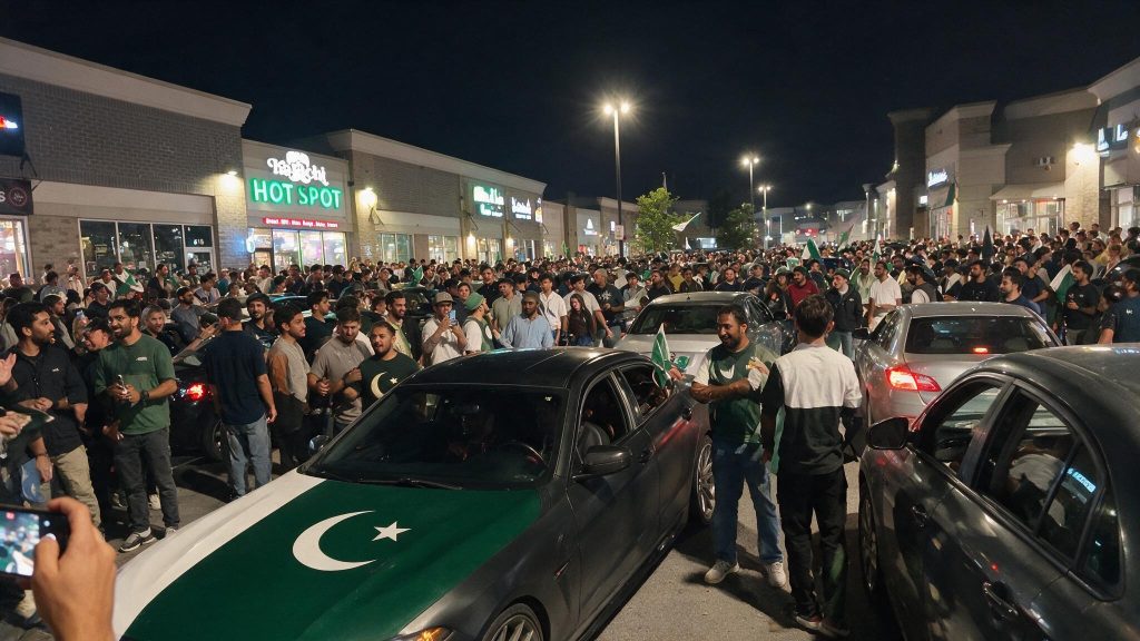 Hundreds Gather at Ridgeway Plaza for Pakistan Independence Day Celebrations