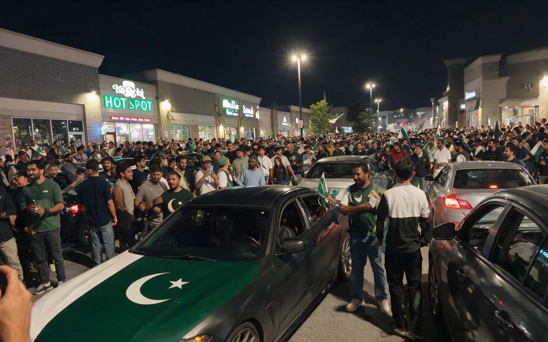 Hundreds Gather at Ridgeway Plaza for Pakistan Independence Day Celebrations