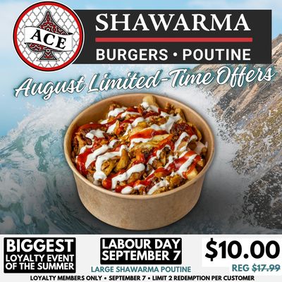 Ace Shawarma & Burgers – Kitchener logo
