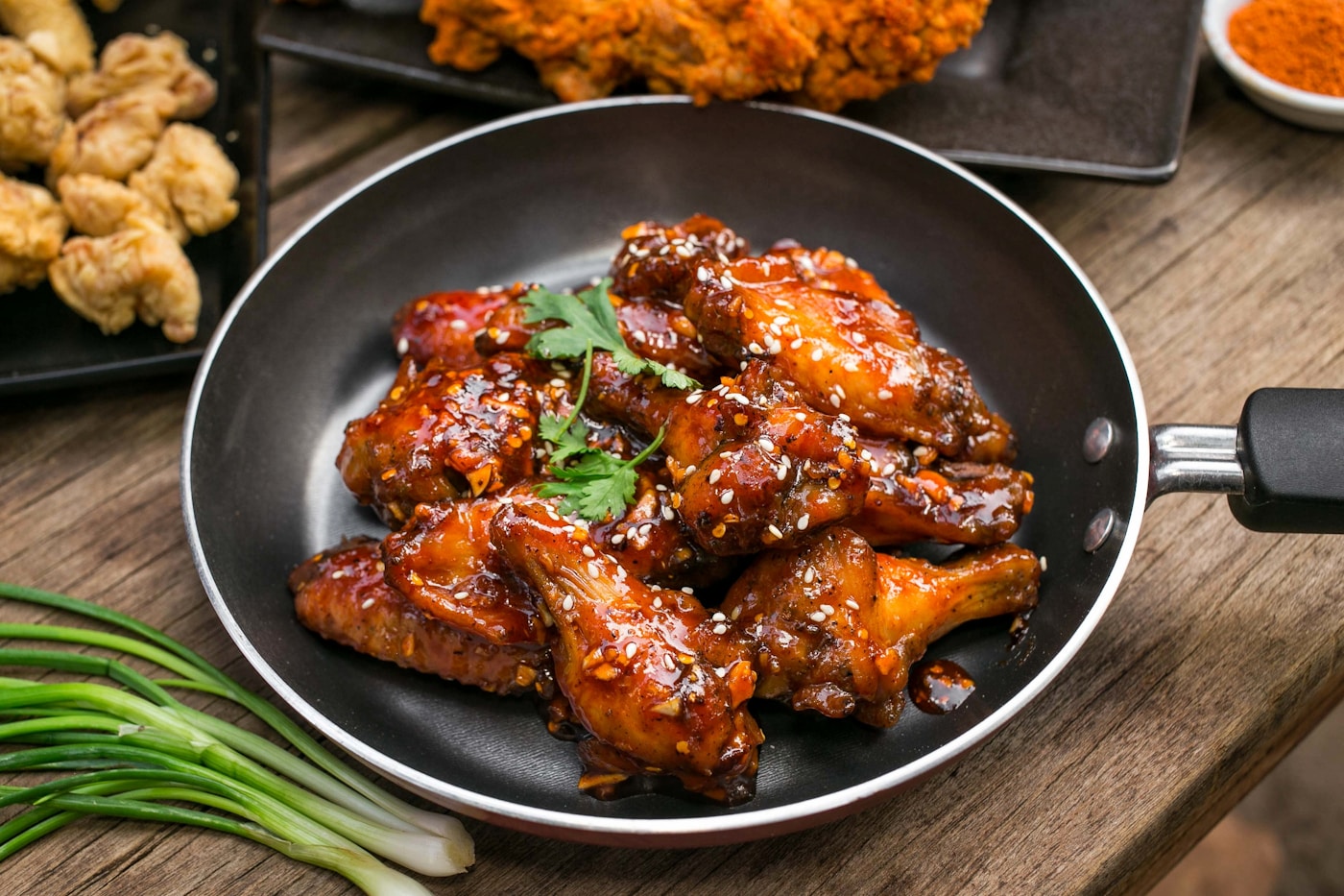 Fried barbecue chicken — photo by Jim Sosengphet
