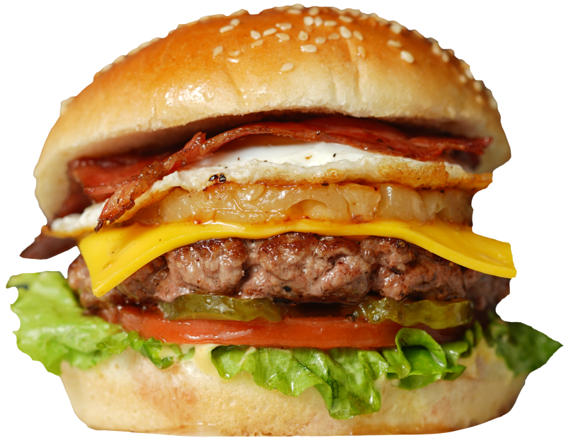 6ix Signature Burger at 6ix Burgers Markham
