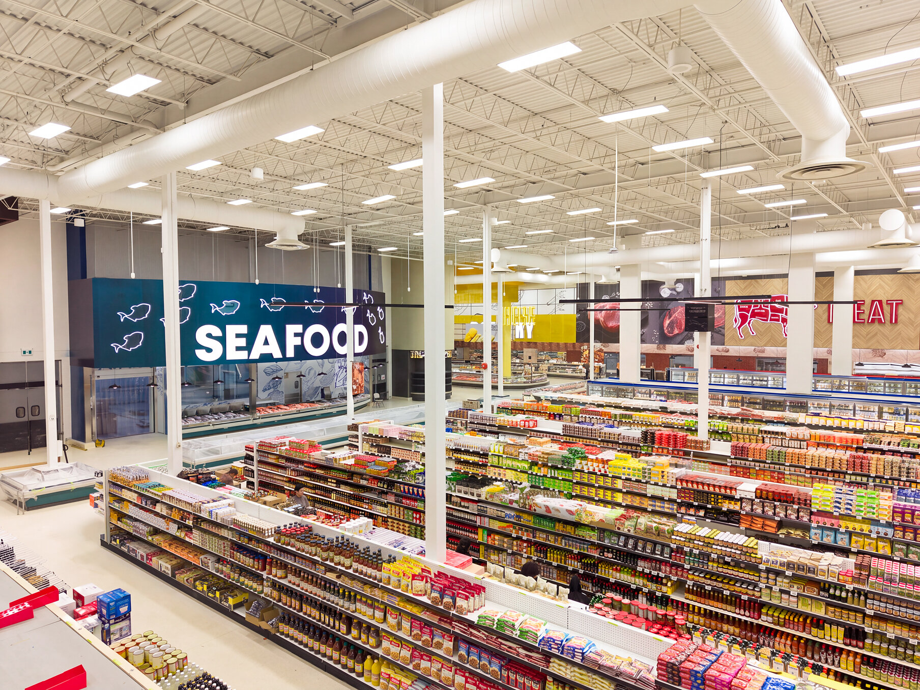 Inside the Food World Plus grocery store in Mississauga