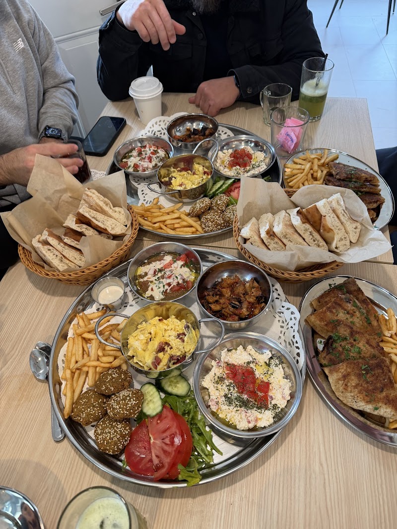 Dishes at Teta’s Egyptian Kitchen in London
